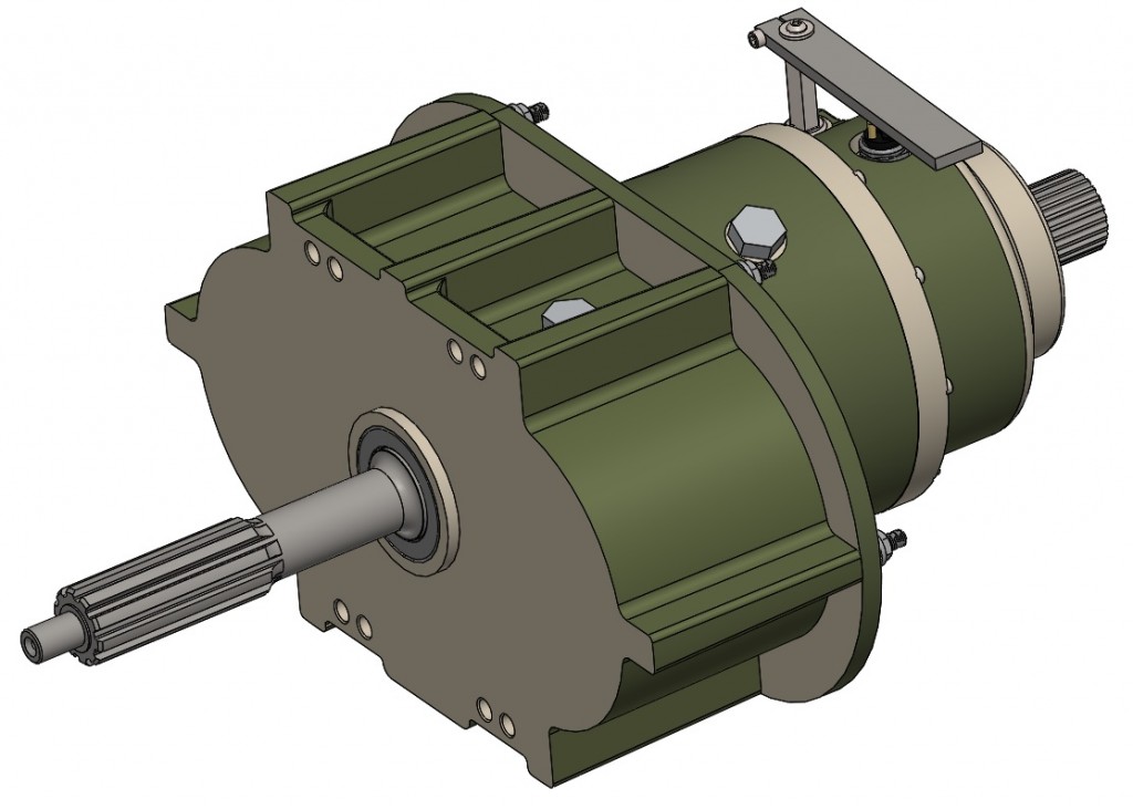 Twin Counter Shaft Mini With Reverser SCS Gearbox Inc