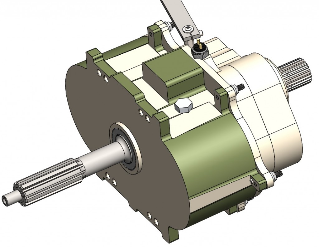 Twin Counter Shaft Mini with Lightweight Reverser SCS Gearbox Inc