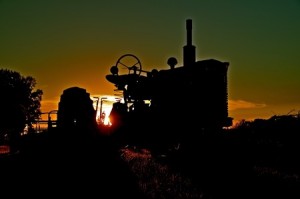 Sunset on the Farm